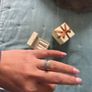 9ct white gold bridal set Image 4