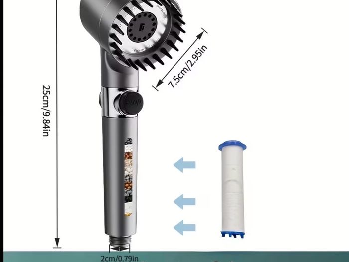 Shower Head with Filter
