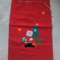 Large cloth type Santa sack