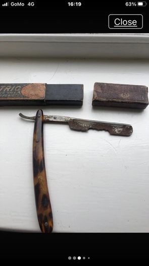 antique razor