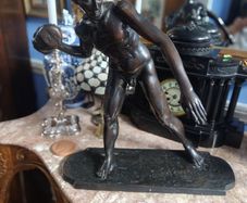 Beautiful Male Bronze Statue.