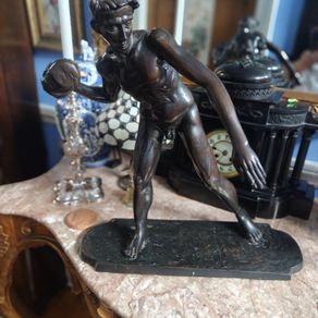 Beautiful Male Bronze Statue.