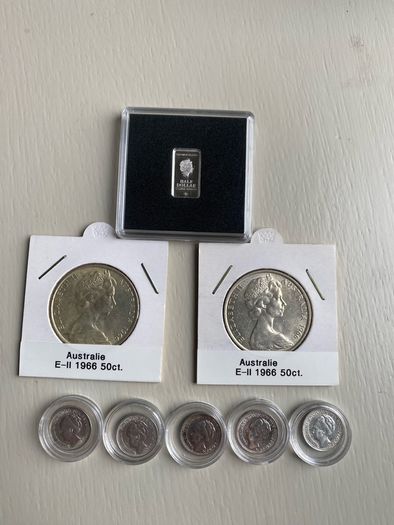Silver coins