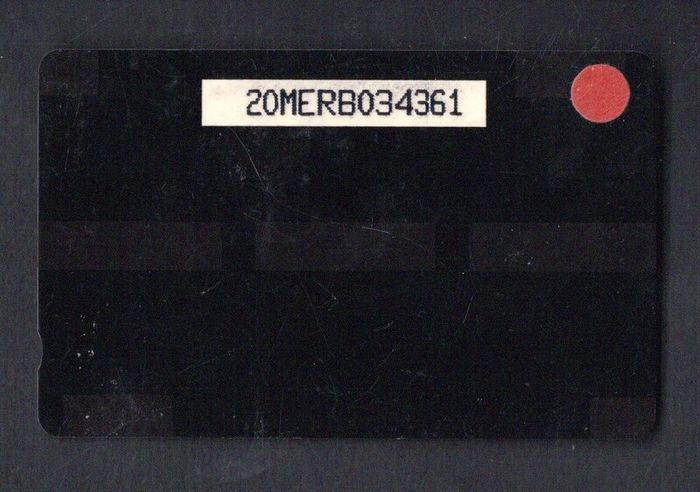 Great Britain Mercury 50p CPM Buster Keaton  (Mercury Pager) (GPT - Magnetic) Phone Card