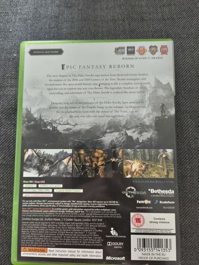 Skyrim Legendary Edition Xbox 360