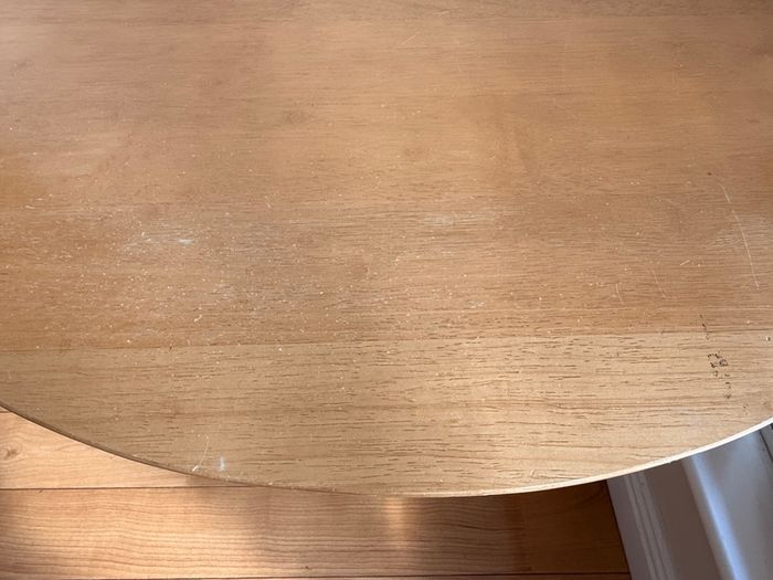 Wooden Half Moon Console / Hall Table