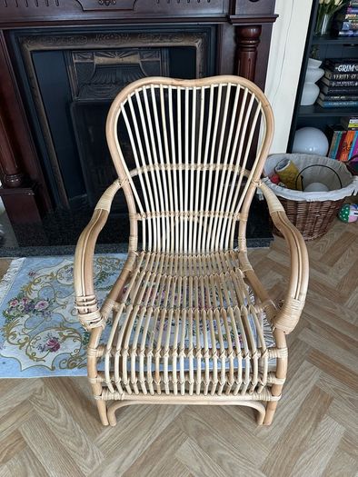 Jysk rattan armchair