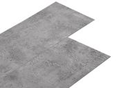 PVC Flooring Planks 5.02 m(sqr) 2 mm Self-adhesive Cement Brown