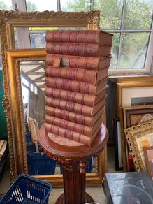 Old leather books