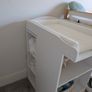 Baby Changing Table with Storage & Changing Mat - Excellent Condition Image 2