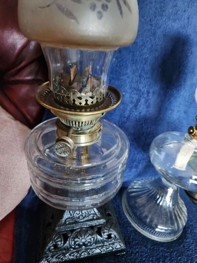 Vintage oil lamps