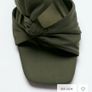 Stradivarius Heeled Tie Sandals Size 40/7 Image 7