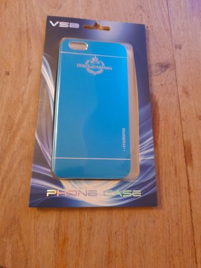DOLCE GABBANA iPhone 7 and 8 metallic blue