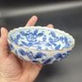 Vintage Chinese or Japanese Bowl Blue White Porcelain Image 4