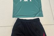 LFC Medium Nike Mens Short Sleeve Top &amp; shorts 24/25