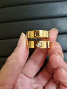 Love Men's size rings size 10 and 11