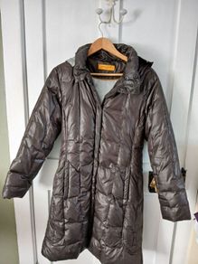 Frieda & Freddies New York Brown Puffer Coat.