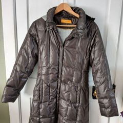 Frieda & Freddies New York Brown Puffer Coat.