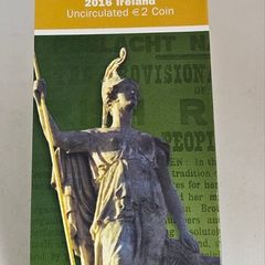 Ireland 2016 2 Euro Proclamation of Irish Republic Bookmark Brand New