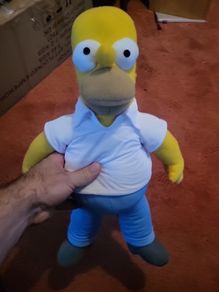 Large Homer Simpson soft toy