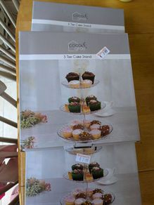 Cake stand x 3