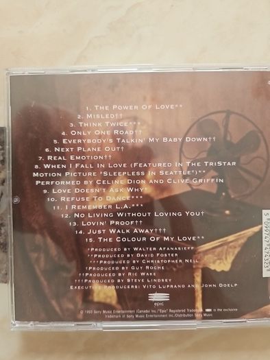 Celine Dion CD - The Colour Of My Love