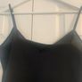 Black V Neck Crop Top Image 2