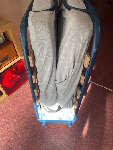 Fold up indoor camp bed