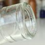 501 - Vintage Clear Glass Cork Top Collectible Decorative Strand Dairy Milk Bottle Image 7