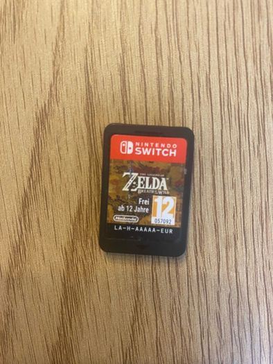The Legend of Zelda Breath of the Wild Nintendo Switch game