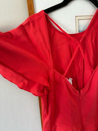 Reiss coral dress