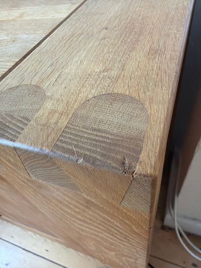 Solid Oak Sideboard 1250 x 500