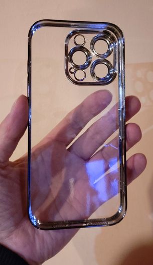 Two Transparent Phone Covers (new & Used).