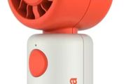 Portable usb rechargeable fan orange 2 for 20
