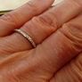 Diamond Platinum Eternity ring 2,500 value Image 3