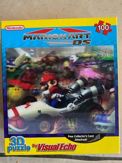 Nintendo DS Mariocart 3D Puzzle