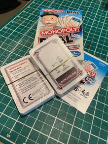 Monopoly Deal Card Game, Playing Card Game for 2-5 Players Hasbro Board Games