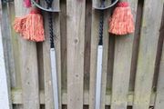 Vintage Wrought Iron Fire Irons