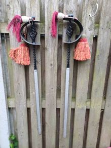 Vintage Wrought Iron Fire Irons