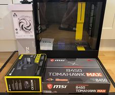 PC Parts Starter Bundle-  Case/Motherboard/PSU/Fans/Wifi