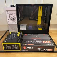 PC Parts Starter Bundle-  Case/Motherboard/PSU/Fans/Wifi