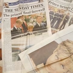 Princess Diana newspapers,magazine.