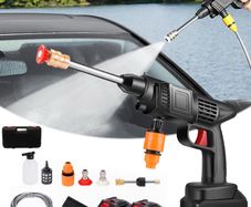 Brand New Cordless pressure washer for Makita batteries, mobile pressure washer gun with 2 batteries