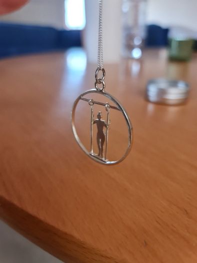 Pure silver necklace made in Spain