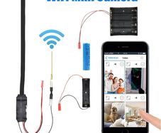 4 K WIFI Network Camera Webcam IP P2P HD Wide Angle Mini Camera DIY Wireless Cam Module Motion Activated DV Camcorder Small