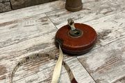 vintage Leather Tape Measure