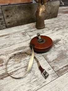 vintage Leather Tape Measure
