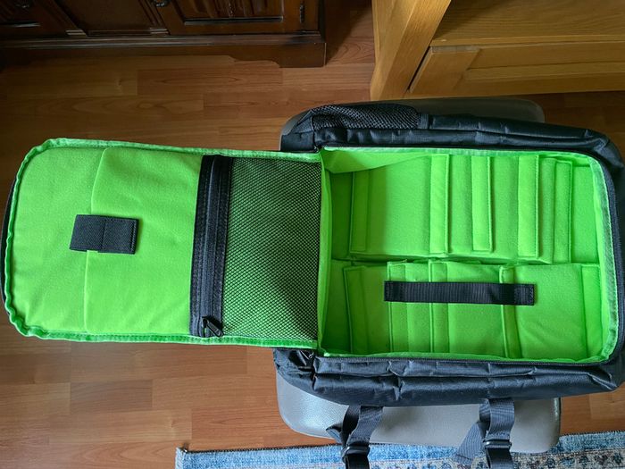 Black heavy duty rucksack