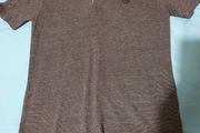 kensington black grey small medium polo shirt