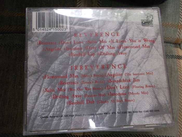 Faithless  - Reverence / Irreverence 2 x CD